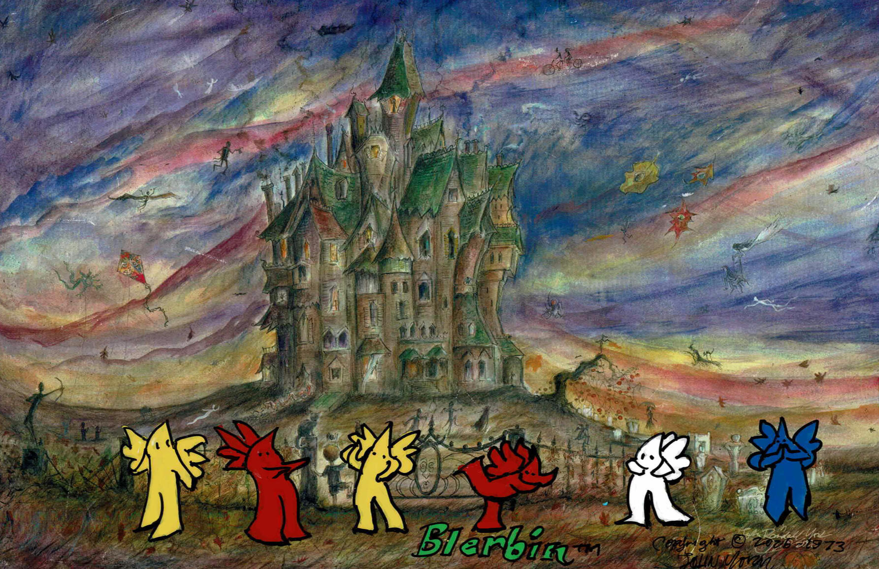 Blerbin Castle Copyright 2006 by John Randall York Blerbin Castle Copyright 2006 by John Randall York