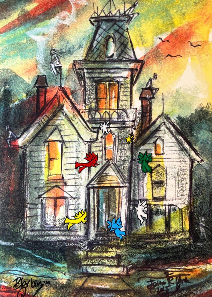 Blerbin Elf Angels and Haunted Victorian John R York Copyright 2026 Blerbin Elf Angels and Haunted Victorian John R York Copyright 2026